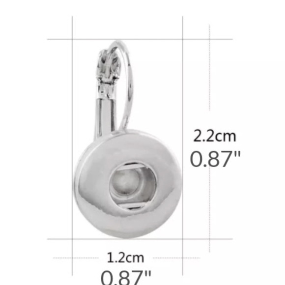 Snap Charms Mini Petite Earrings for Pierced Ears - Set of 2 Pairs - Picture 2 of 6